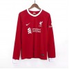 Maillot de Foot Liverpool Domicile 2023-24 Manche Longue